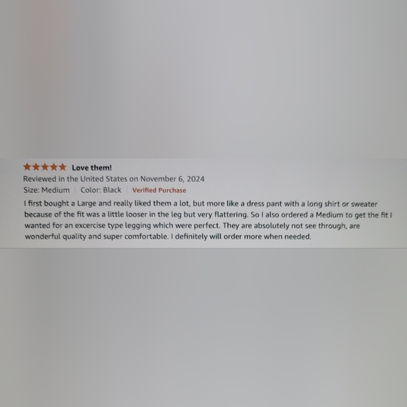 NWT (2) PAIRSWhite Leggings Stretchy Form-Fitting - Picture 8 of 10